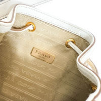 Canvas Bucket Bag Beige