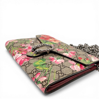 GG Supreme Dionysus Chain Shoulder Bag Pink Blooms