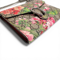 GG Supreme Dionysus Chain Shoulder Bag Pink Blooms