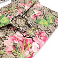 GG Supreme Dionysus Chain Shoulder Bag Pink Blooms