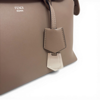 Vitello Dolce Medium By The Way Boston Bag Tortora