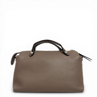 Vitello Dolce Medium By The Way Boston Bag Tortora