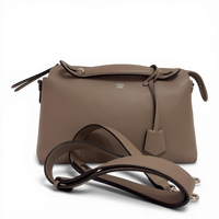 Vitello Dolce Medium By The Way Boston Bag Tortora