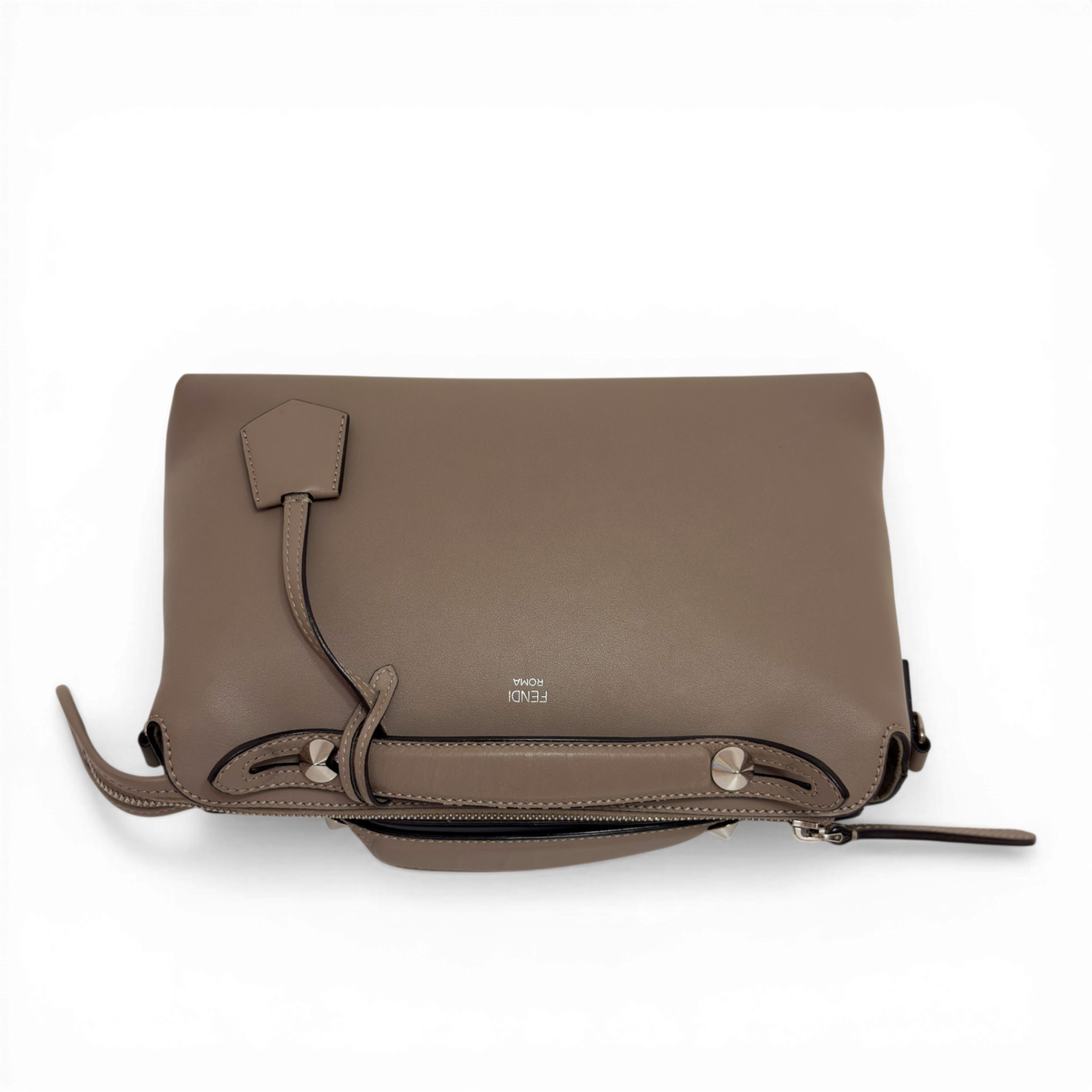 Vitello Dolce Medium By The Way Boston Bag Tortora