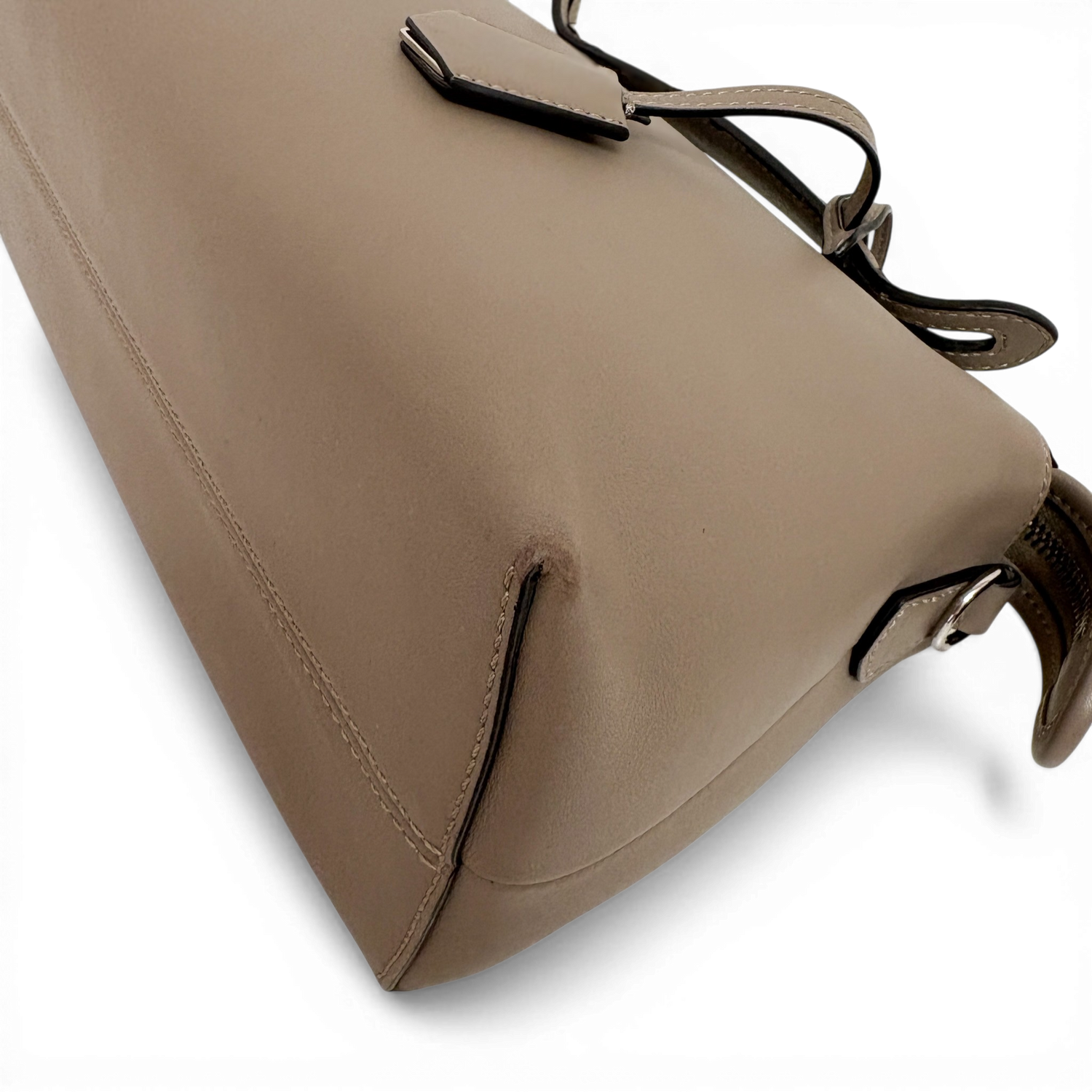 Vitello Dolce Medium By The Way Boston Bag Tortora