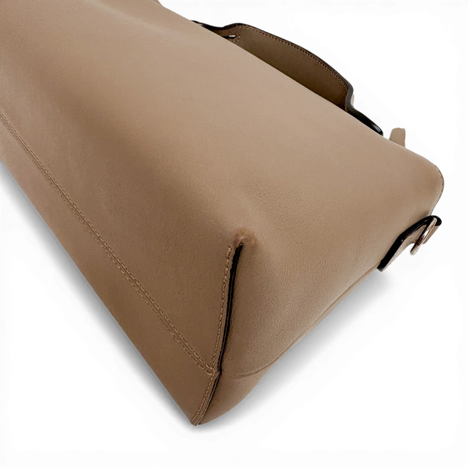 Vitello Dolce Medium By The Way Boston Bag Tortora