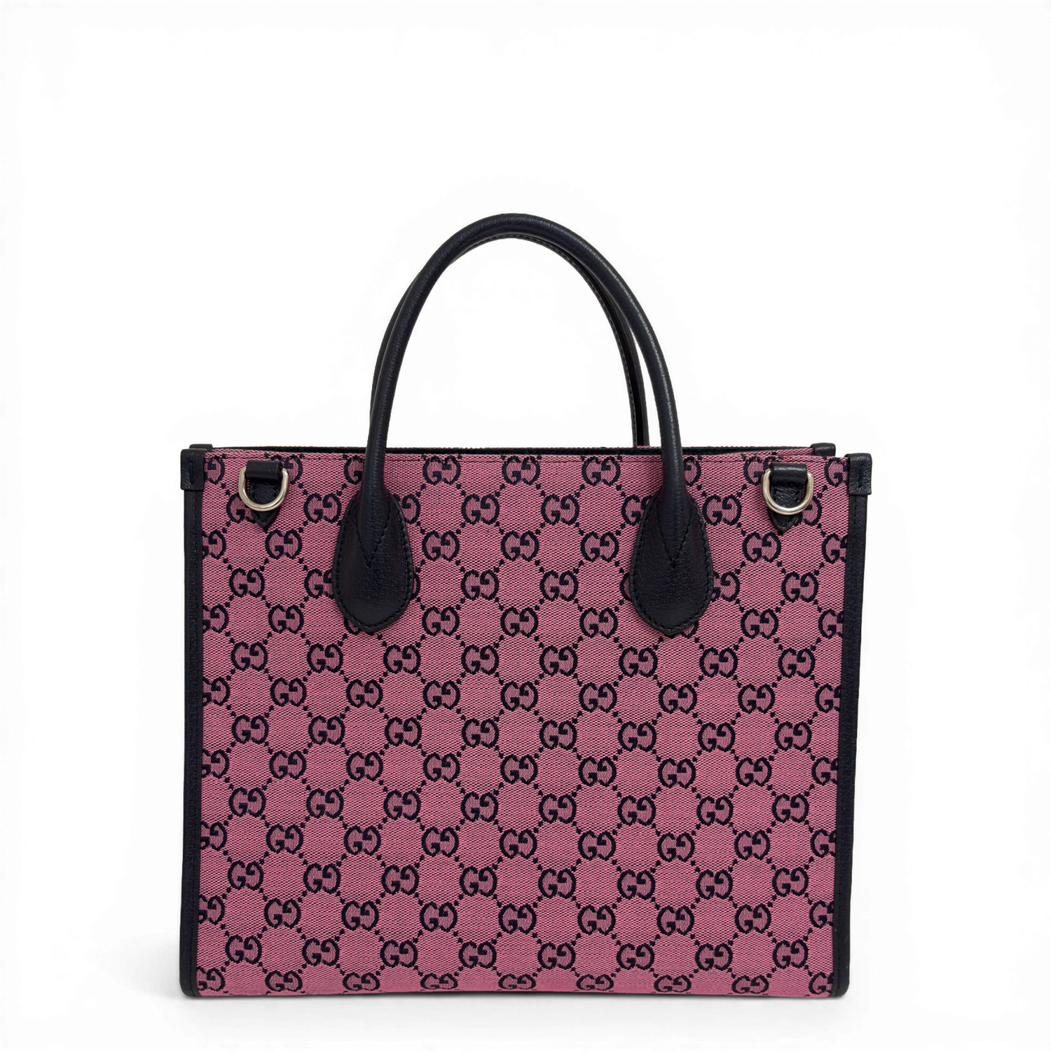 GG Supreme Canvas Tote Bag Pink