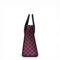 GG Supreme Canvas Tote Bag Pink
