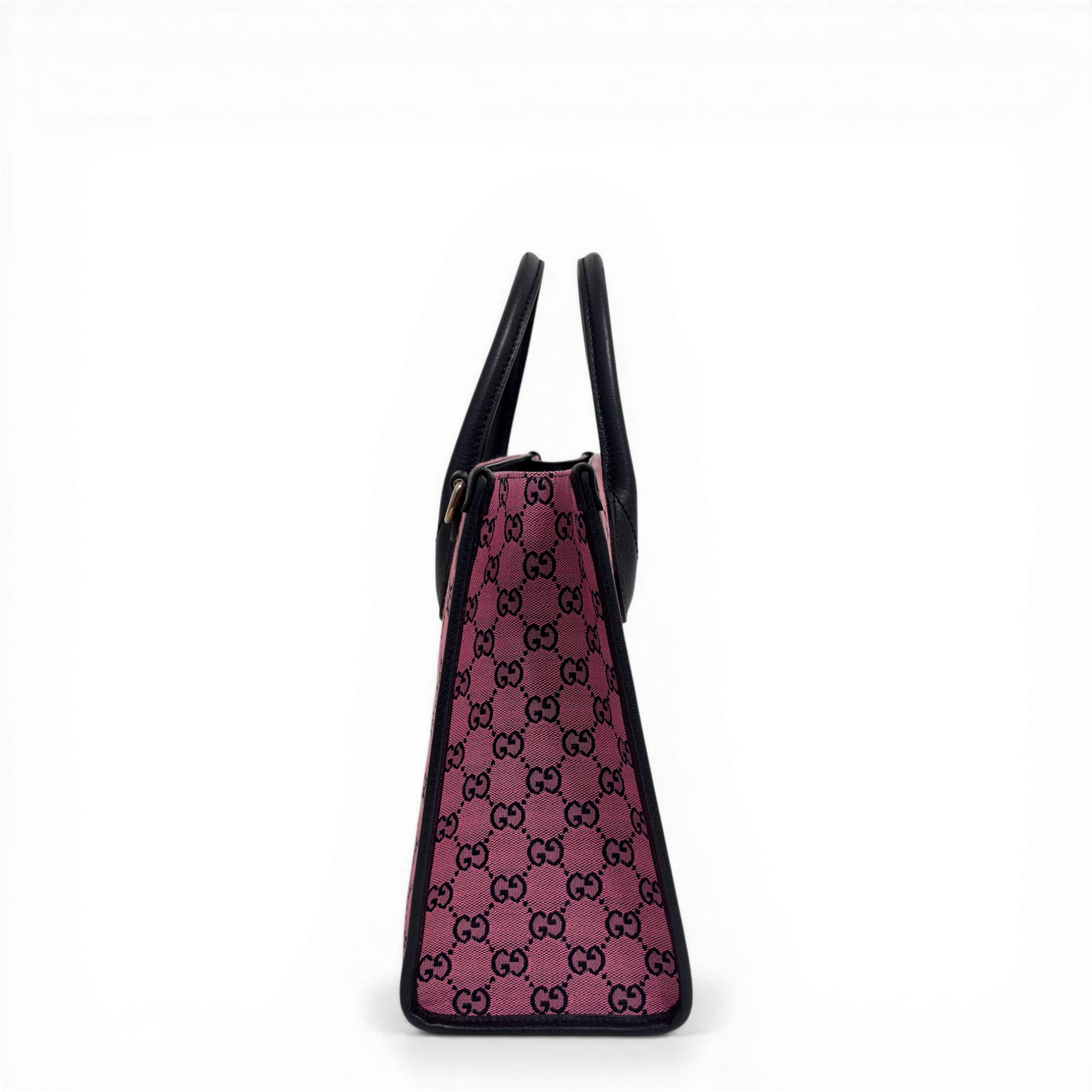 GG Supreme Canvas Tote Bag Pink