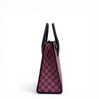 GG Supreme Canvas Tote Bag Pink