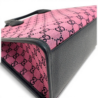 GG Supreme Canvas Tote Bag Pink