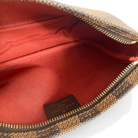 Damier Ebene Trousse Pochette Brown