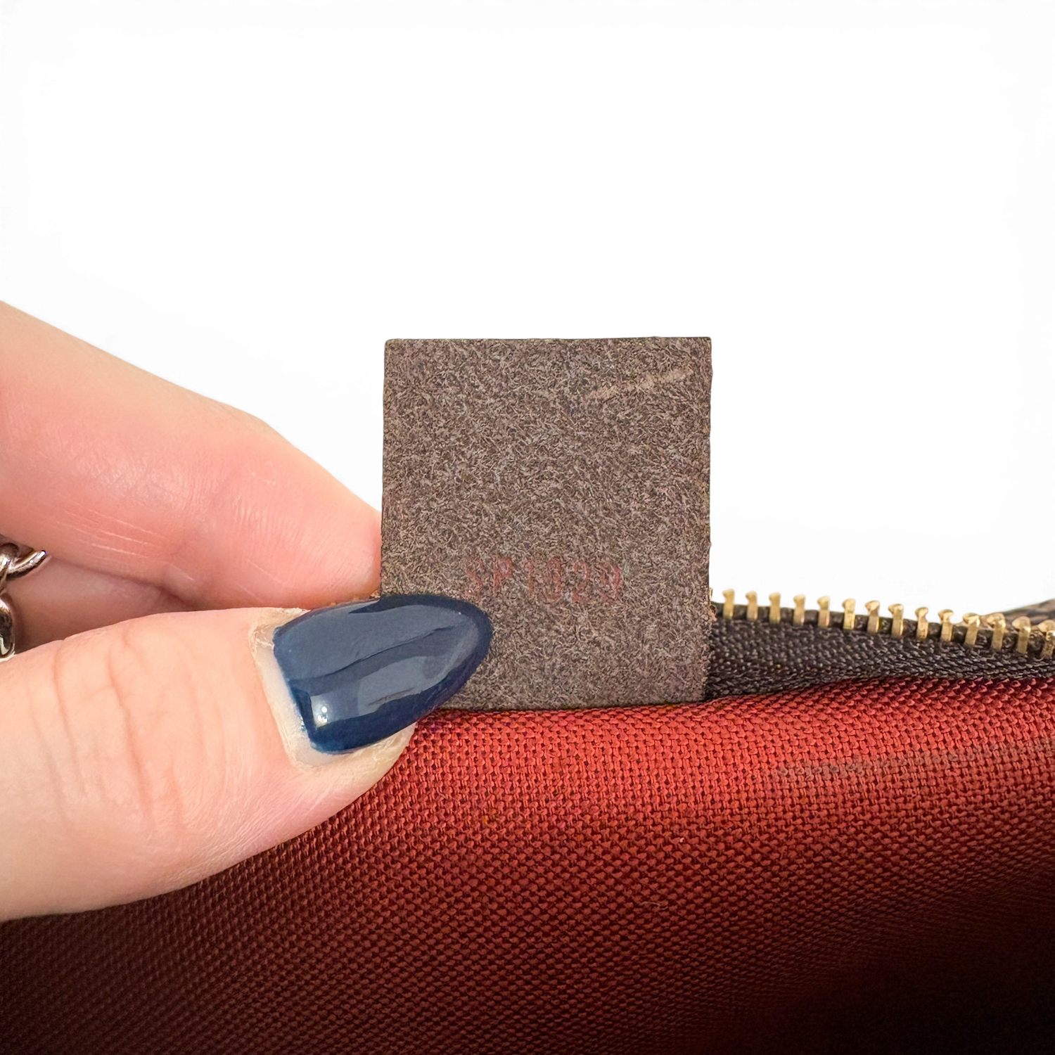 Damier Ebene Trousse Pochette Brown