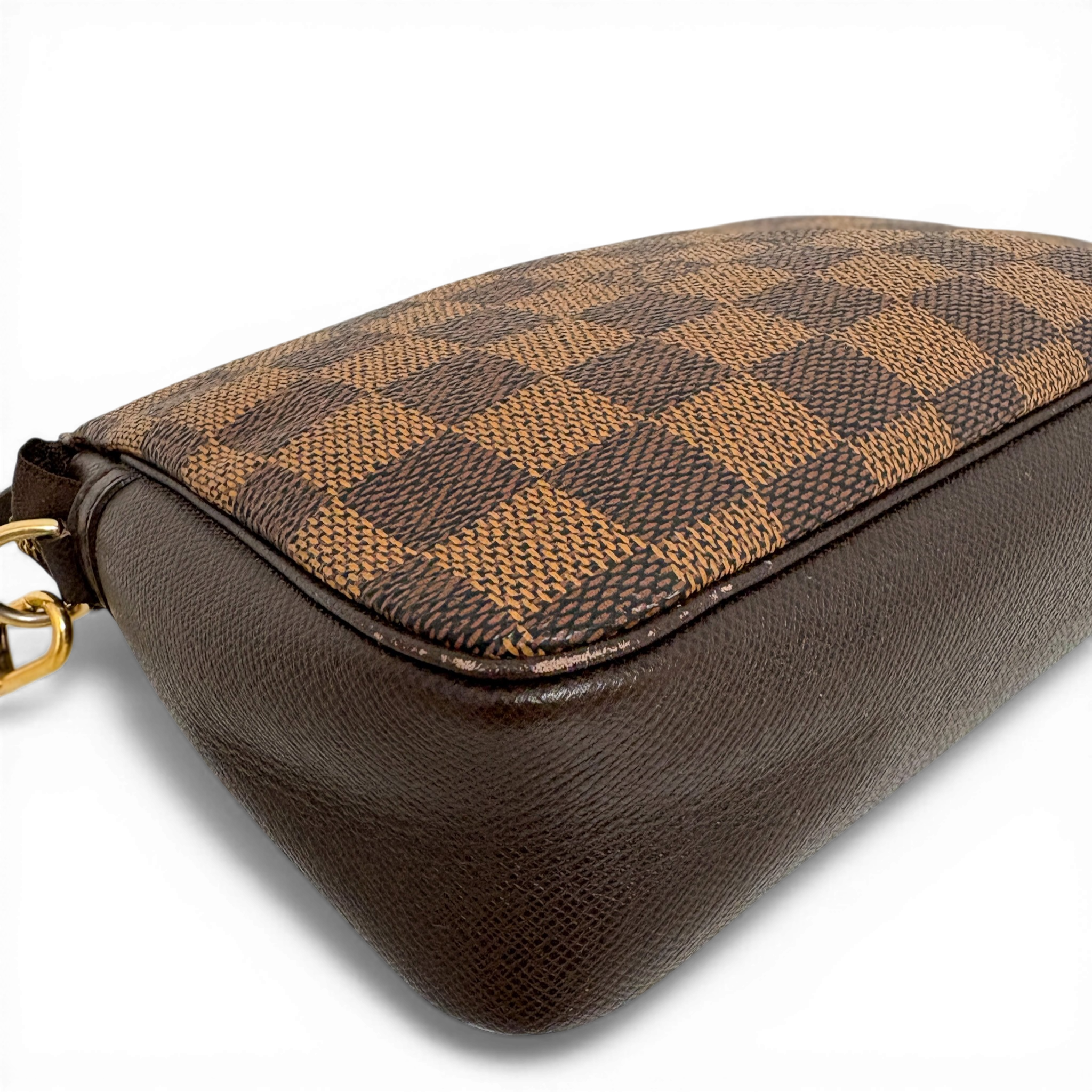 Damier Ebene Trousse Pochette Brown