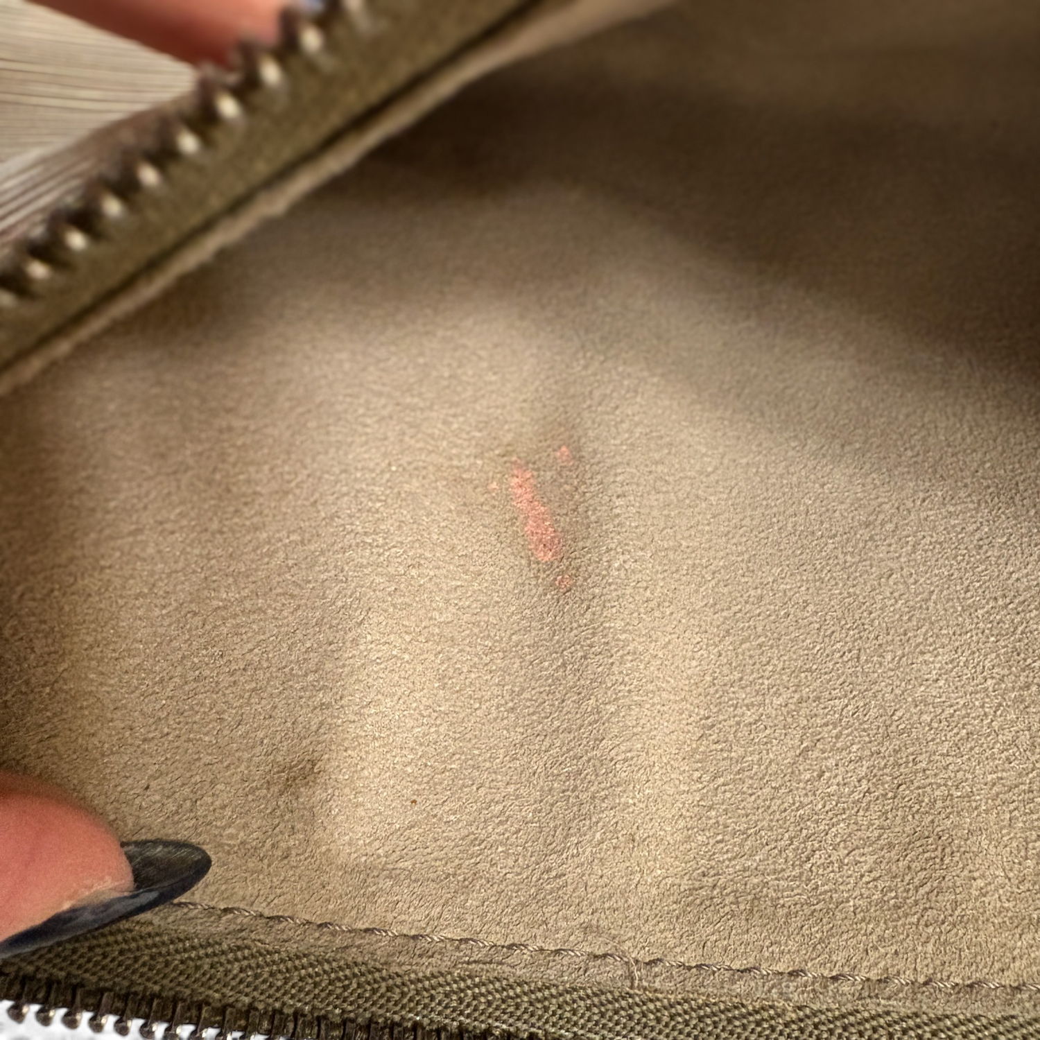 Louis Vuitton Epi Pochette Accessories 24 Gray