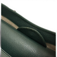 Calfskin Diana Bamboo Handle Tote Bag Green