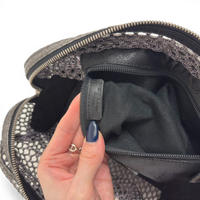 Mesh Tote Bag Silver