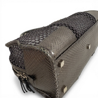 Mesh Tote Bag Silver