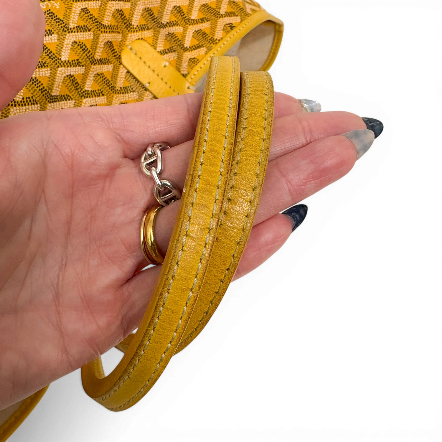 Goyardine Saint Louis PM Yellow