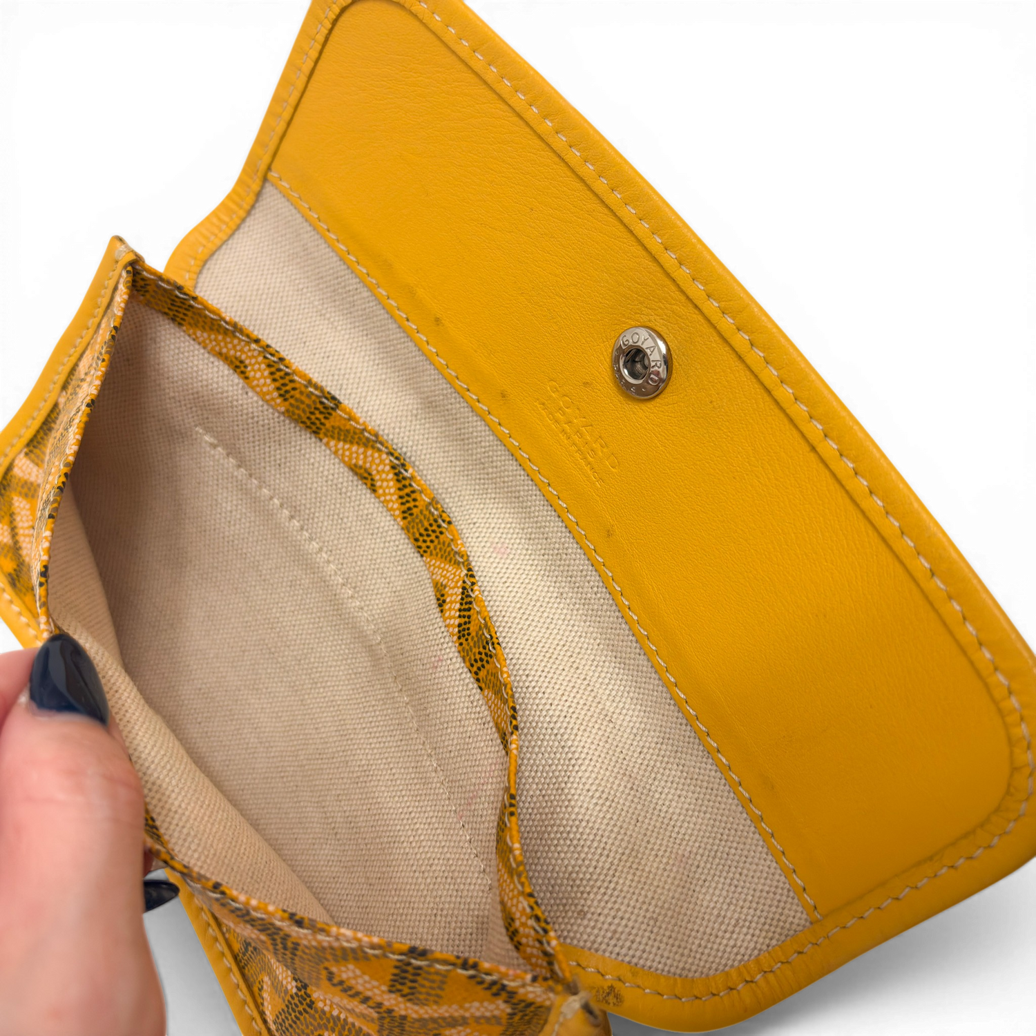 Goyardine Saint Louis PM Yellow