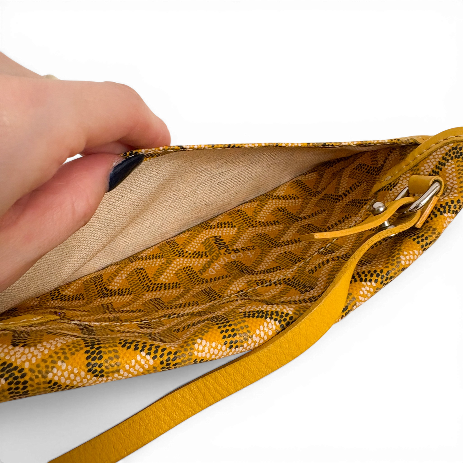 Goyardine Saint Louis PM Yellow