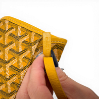Goyardine Saint Louis PM Yellow