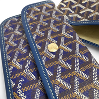 Goyardine Saint Louis PM Navy & Brown