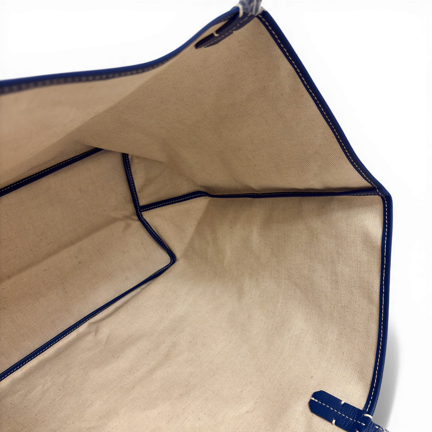 Goyardine Saint Louis PM Navy & Brown