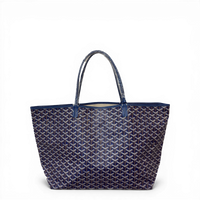 Goyardine Saint Louis PM Navy & Brown