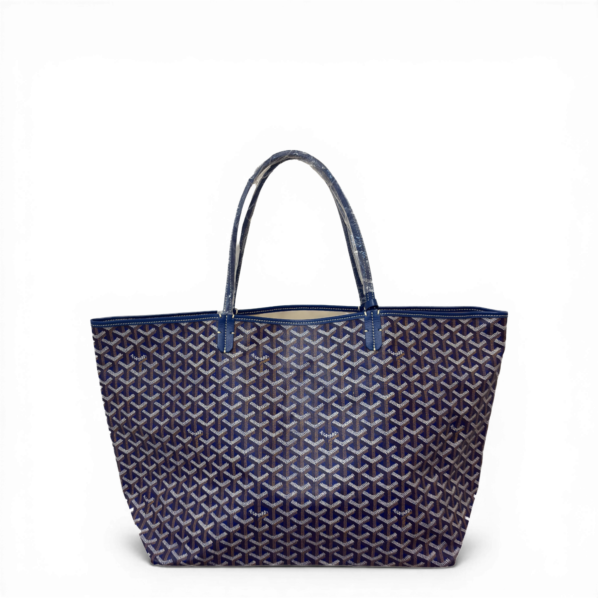 Goyardine Saint Louis PM Navy & Brown