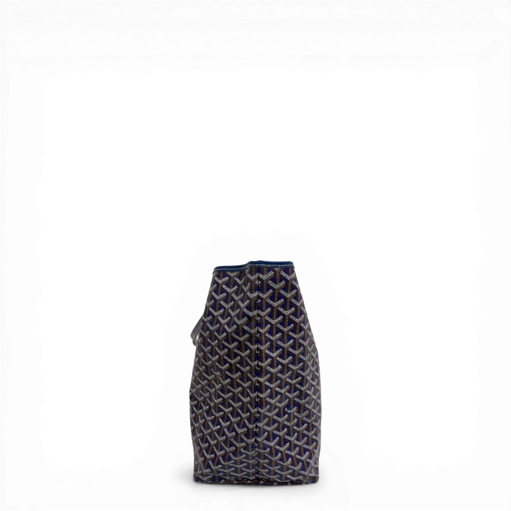 Goyardine Saint Louis PM Navy & Brown