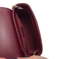 GG Marmont Mini tweed Shoulder Bag Multicolor