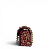 GG Marmont Mini tweed Shoulder Bag Multicolor