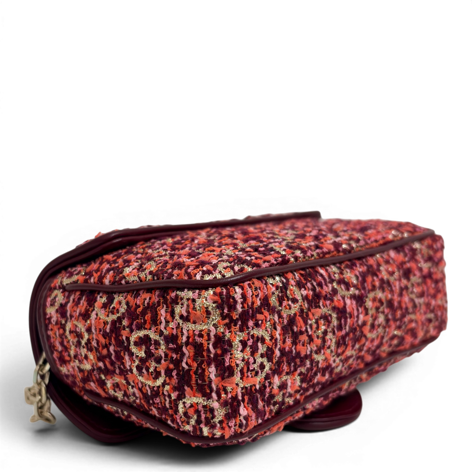 GG Marmont Mini tweed Shoulder Bag Multicolor