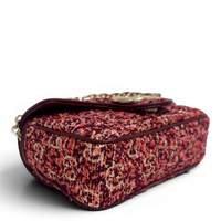GG Marmont Mini tweed Shoulder Bag Multicolor