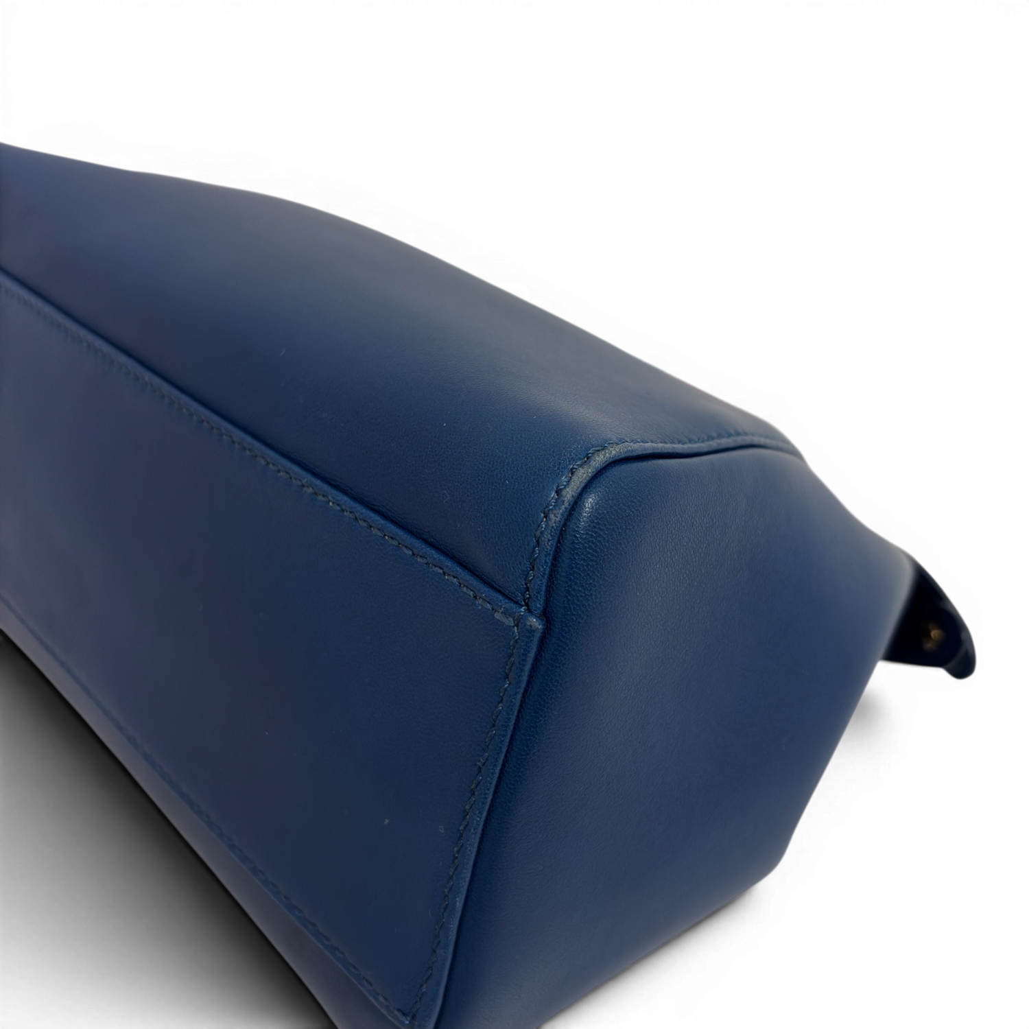 Peekaboo Leather handbag Navy
