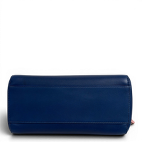 Peekaboo Leather handbag Navy
