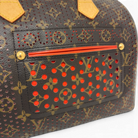 Monogram Perforated Speedy 30 Orange