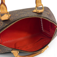 Monogram Perforated Speedy 30 Orange