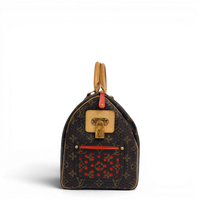 Monogram Perforated Speedy 30 Orange