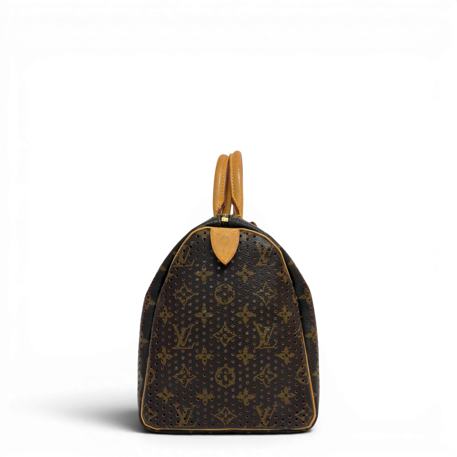 Monogram Perforated Speedy 30 Orange