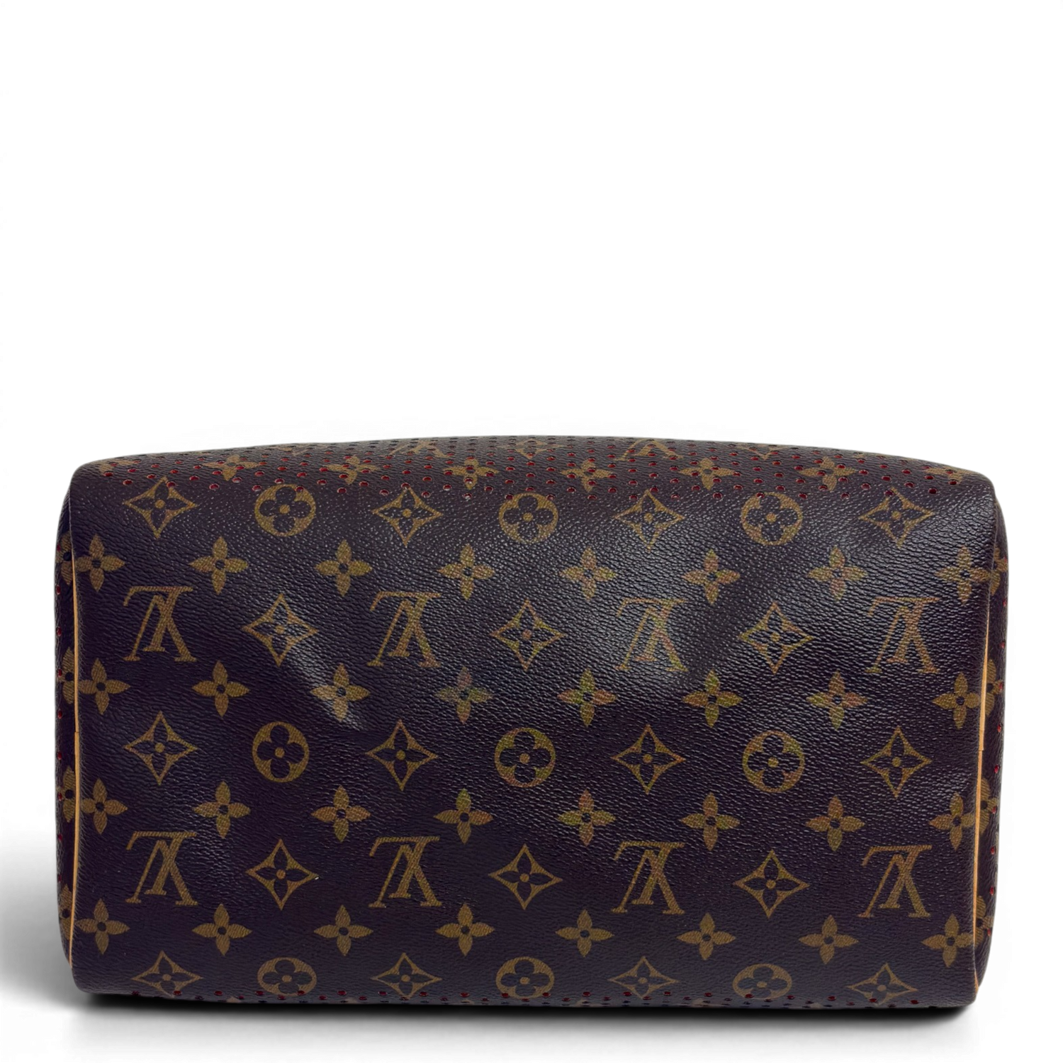 Monogram Perforated Speedy 30 Orange