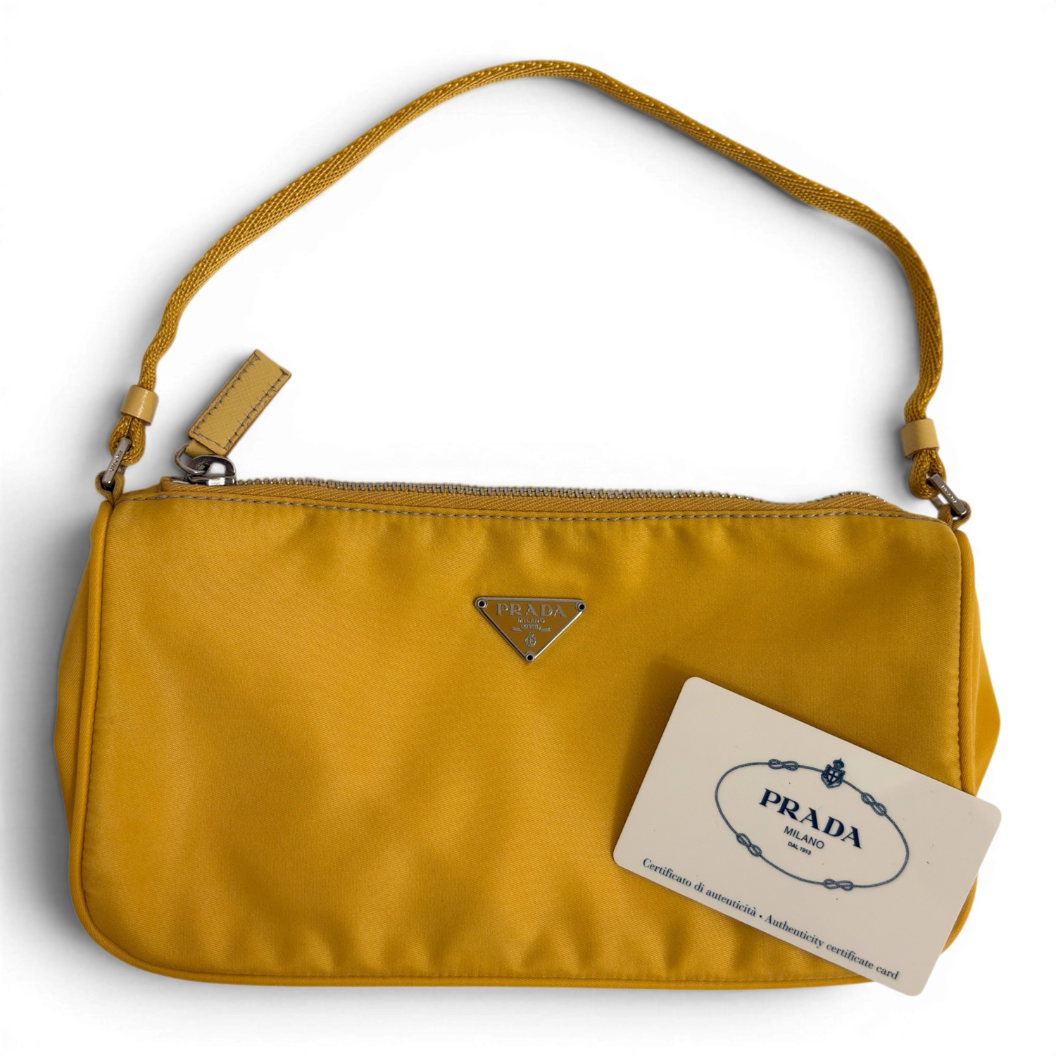 Nylon Vela Pouch Cedro Yellow