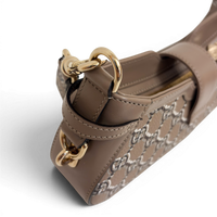 Moon Side Mini Shoulder Bag Light Beige