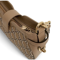 Moon Side Mini Shoulder Bag Light Beige