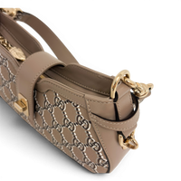 Moon Side Mini Shoulder Bag Light Beige