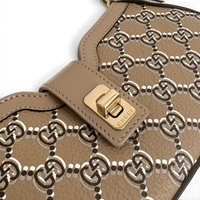 Moon Side Mini Shoulder Bag Light Beige