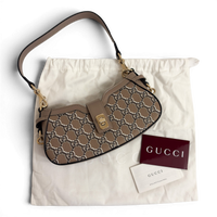 Moon Side Mini Shoulder Bag Light Beige
