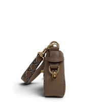 Moon Side Mini Shoulder Bag Light Beige