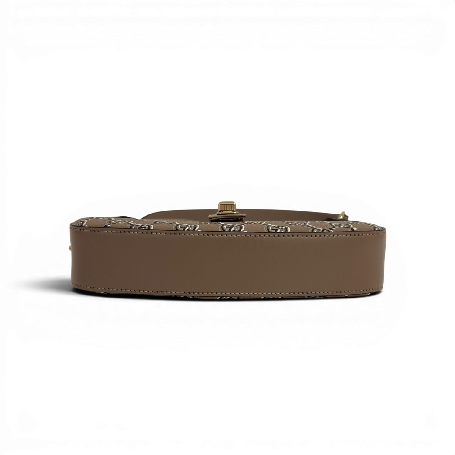 Moon Side Mini Shoulder Bag Light Beige